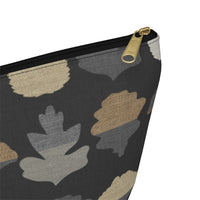 Frond Accessory Pouch w T-bottom in Black